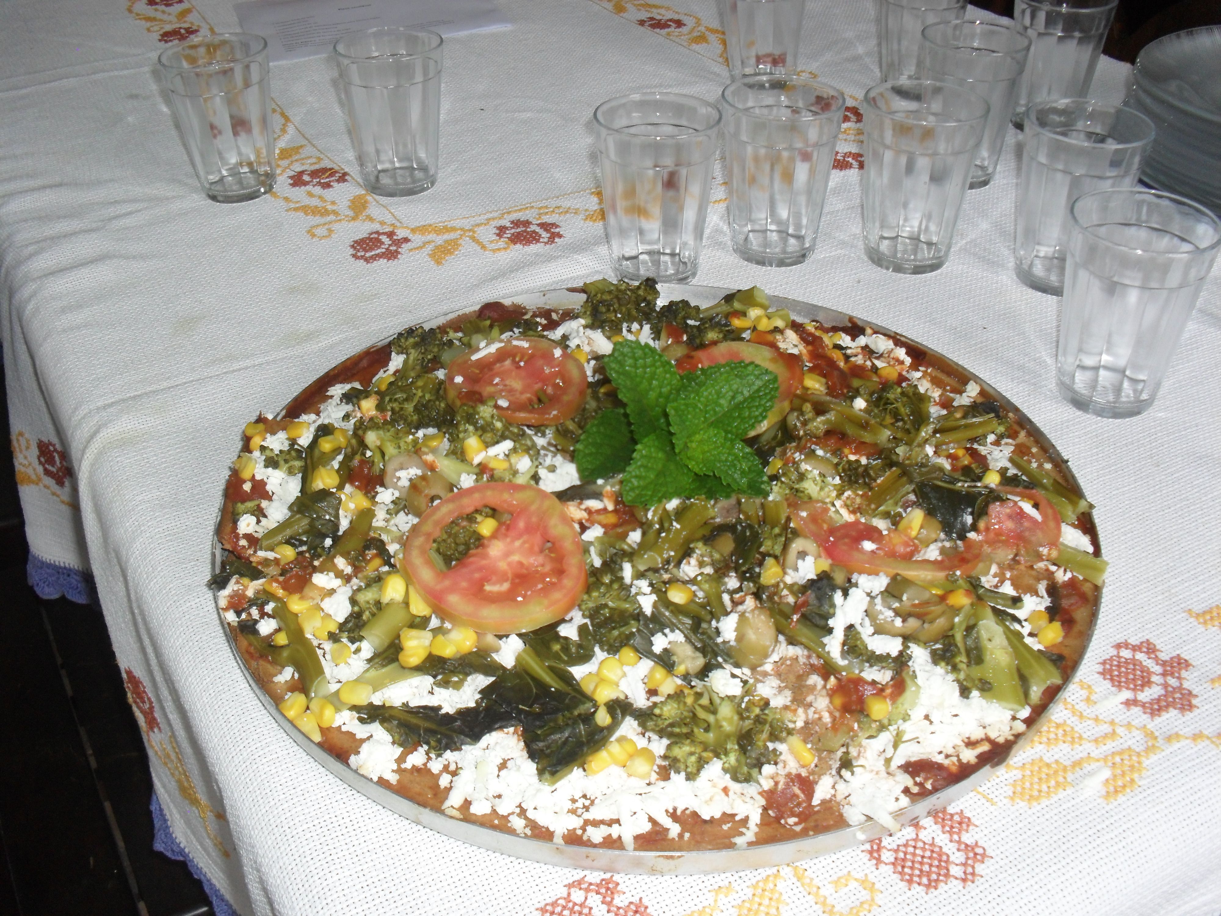 Pizza saudável