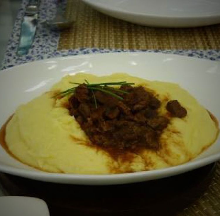 Polenta de micro-ondas