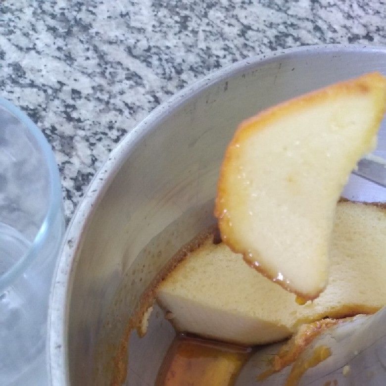 Pudim sem gluten e sem lactose da D. Jaira