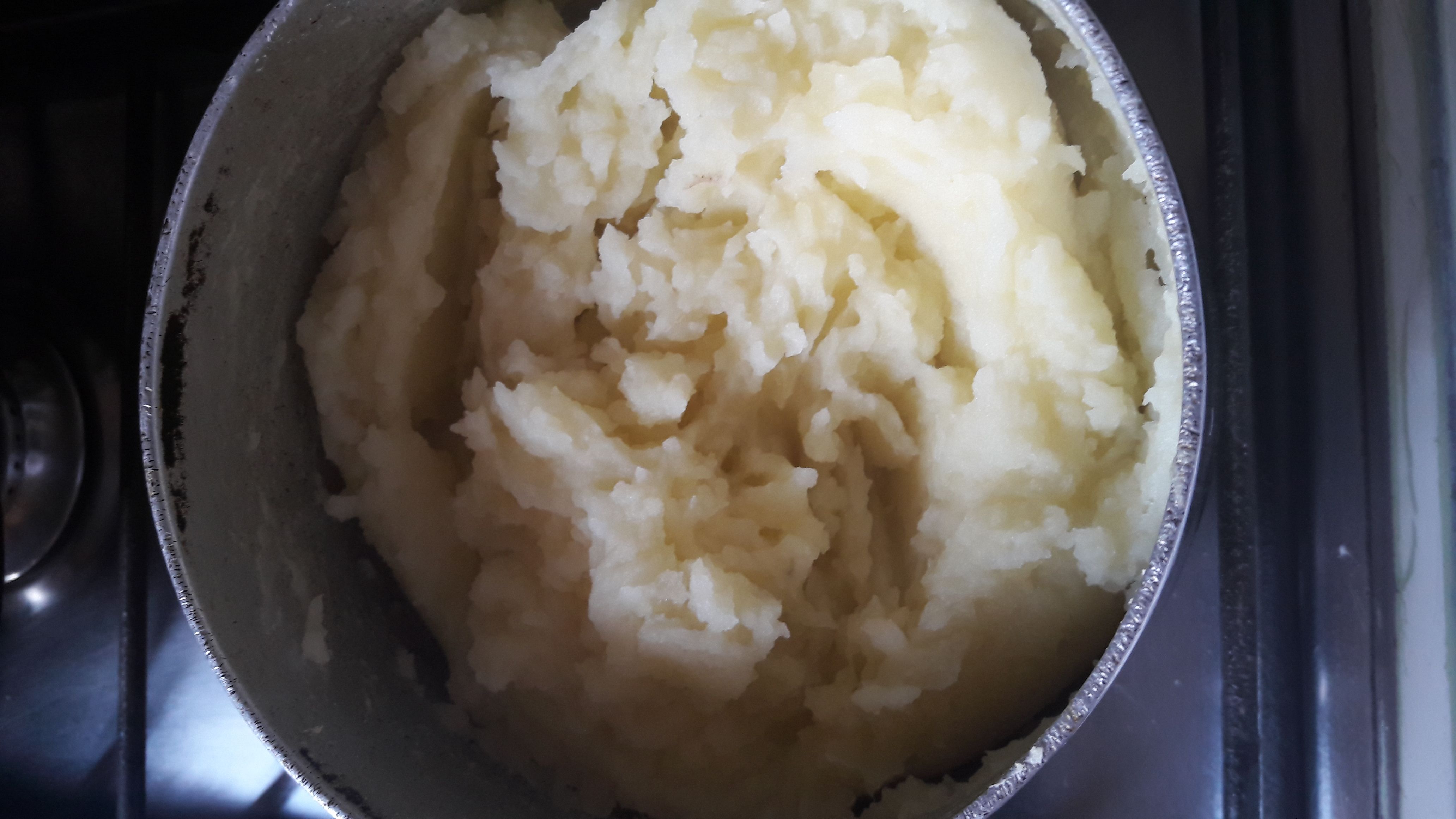 Purê de batata vegano (sem lactose)