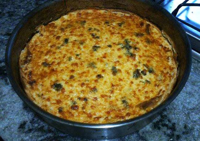 Quiche de milho