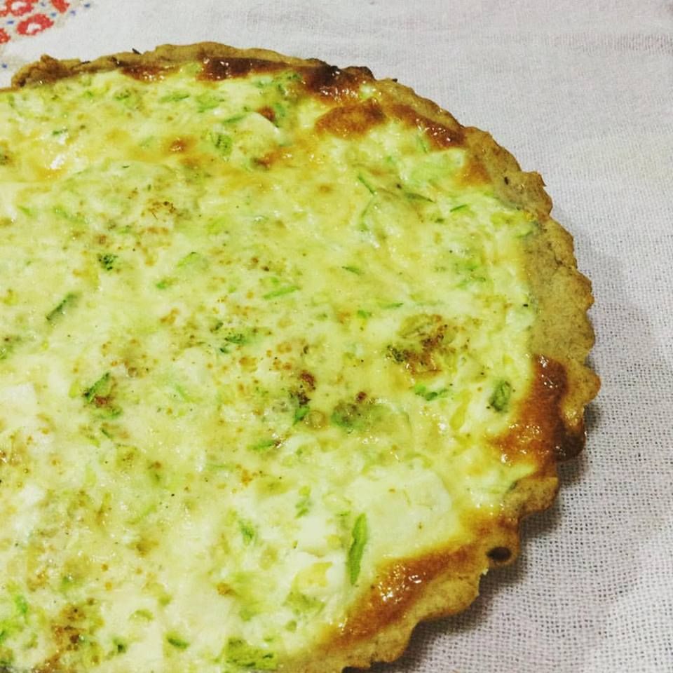 Quiche integral de abobrinha