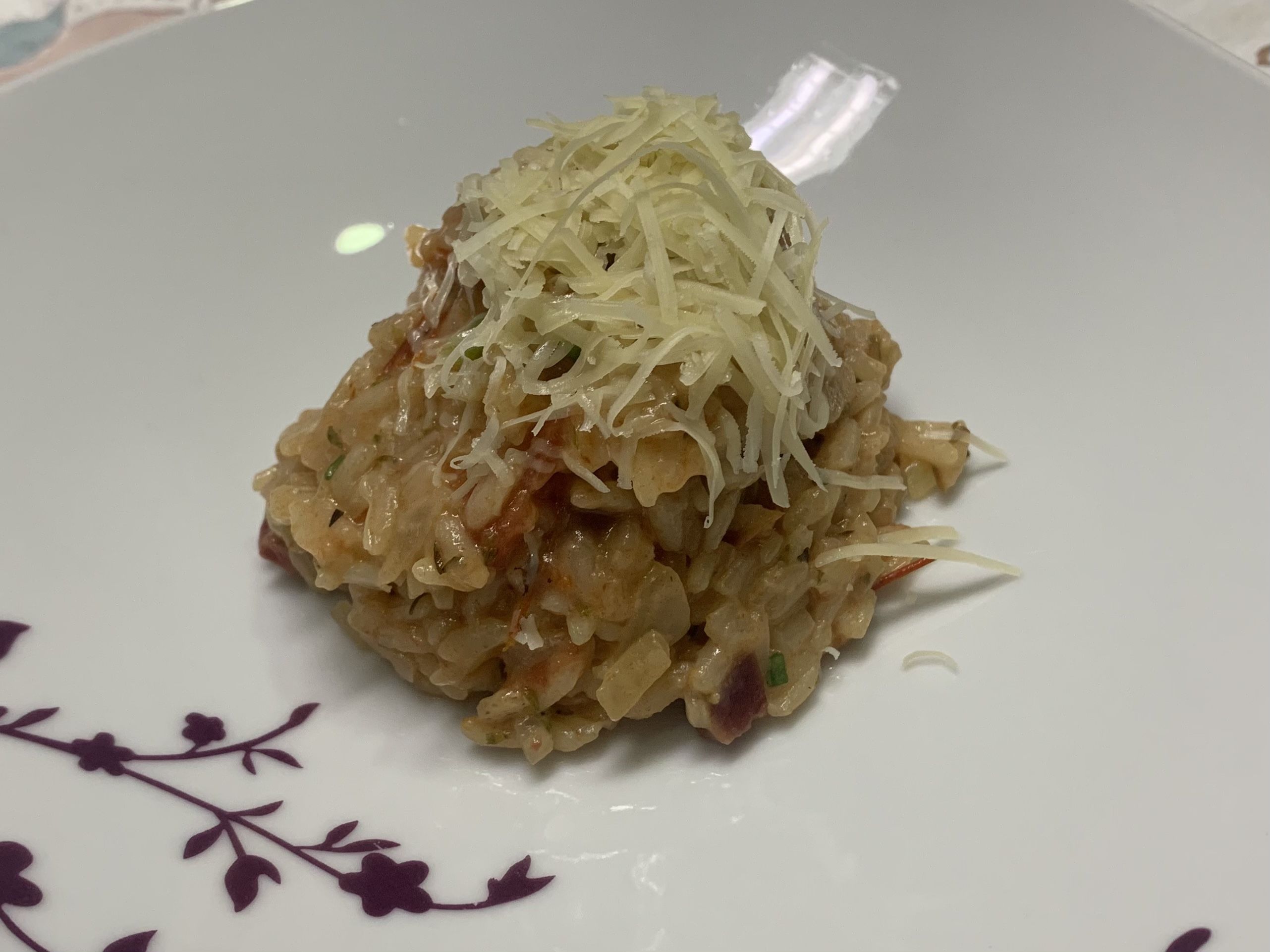 Risoto carbonara á minha moda