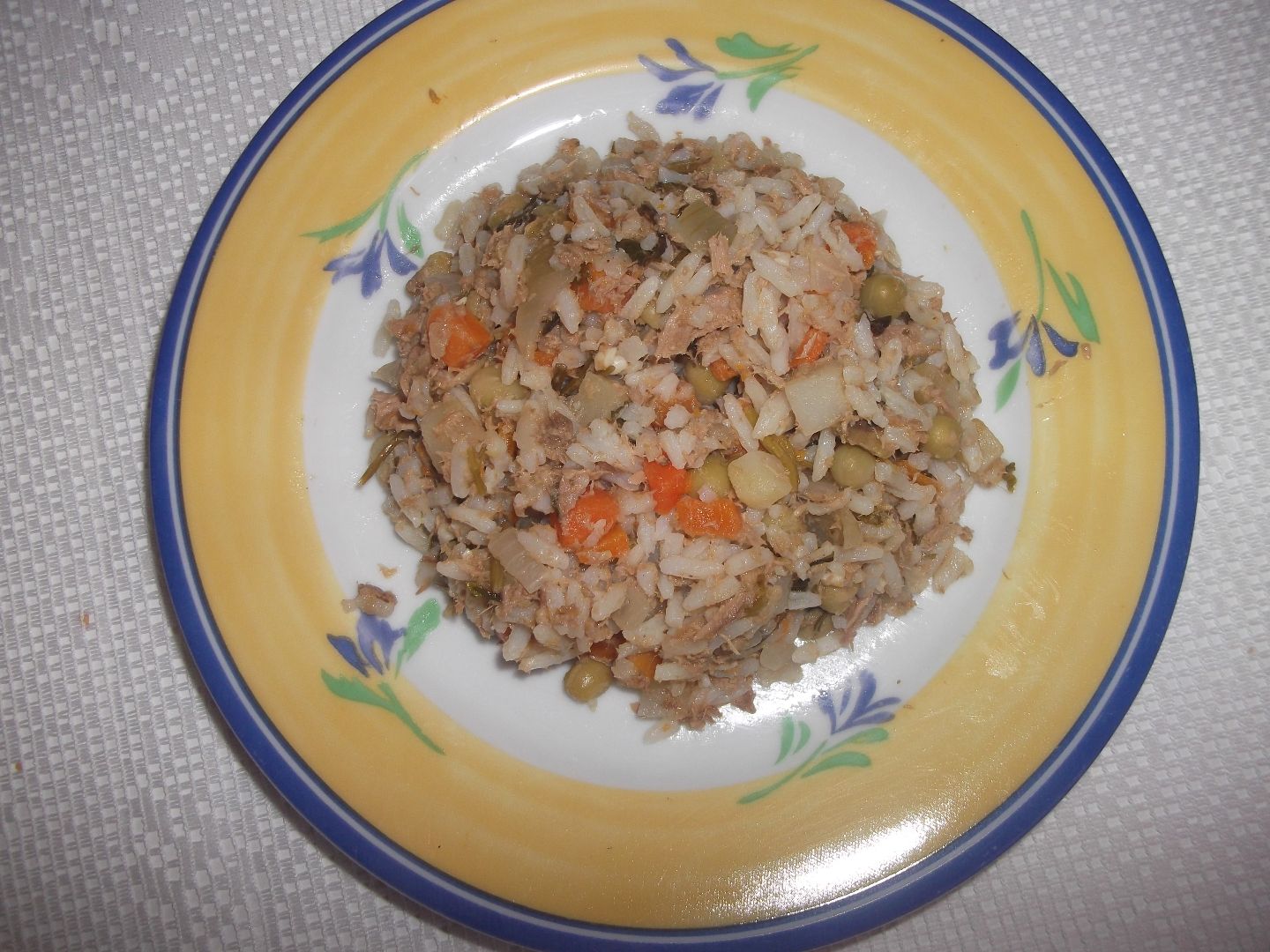 Risoto de atum light