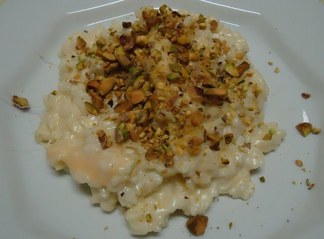 Risoto de cebola caramelizada com queijo brie e amêndoas