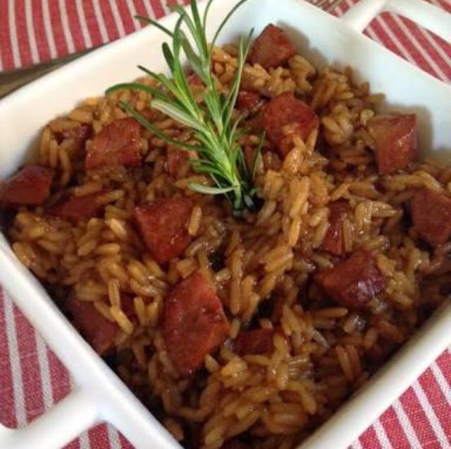 Risoto de cerveja preta