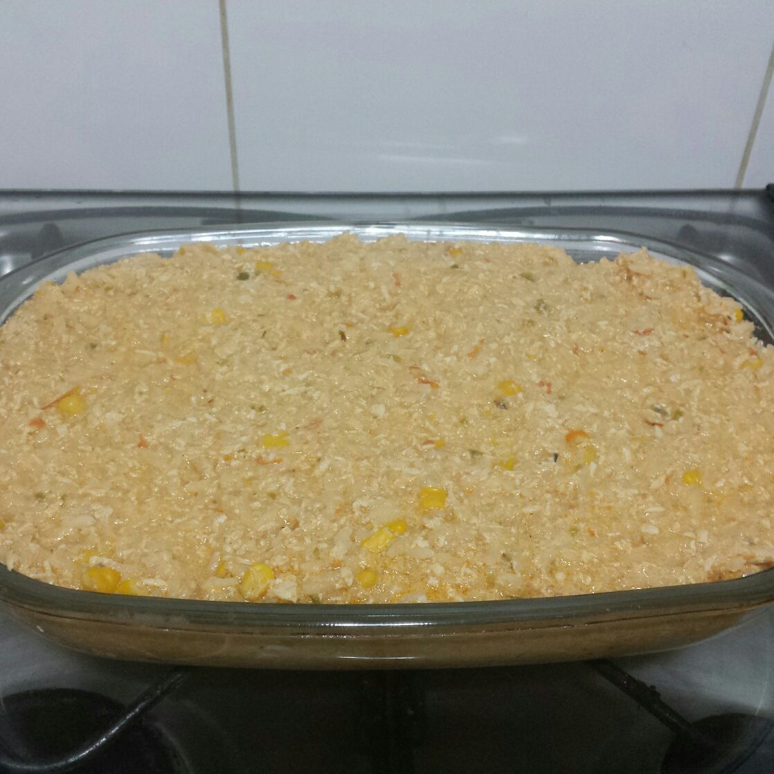 Risoto de frango simples e fácil