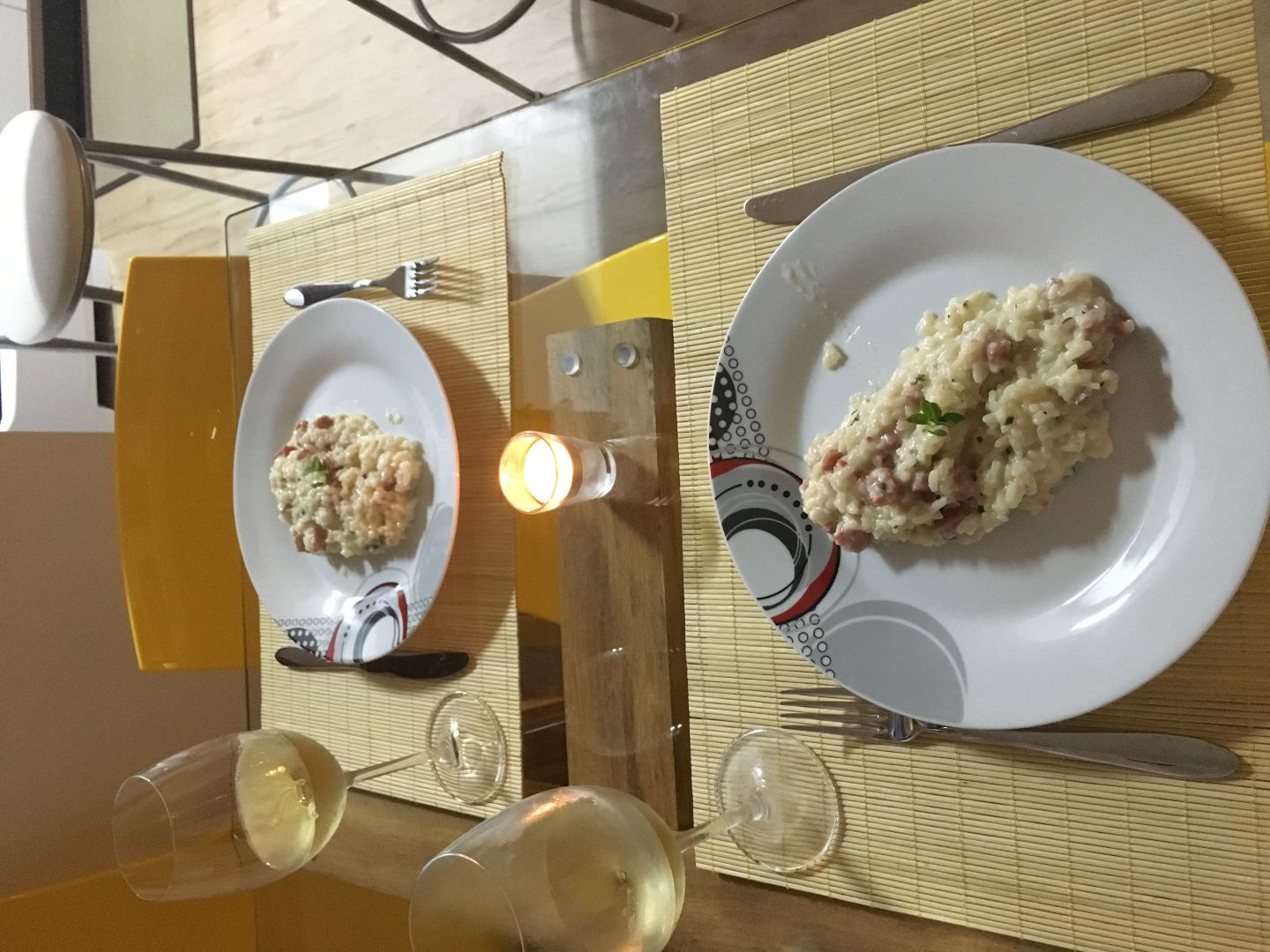 Risoto de linguiça blumenau