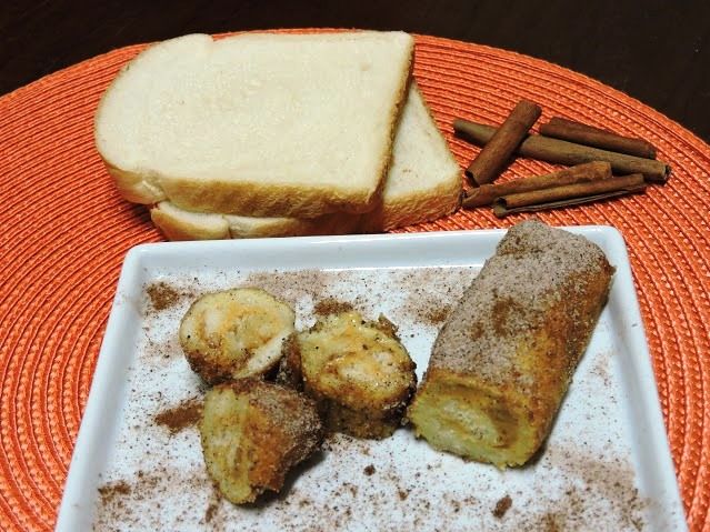 Rolinhos de pão com doce de leite e canela da Abimapi