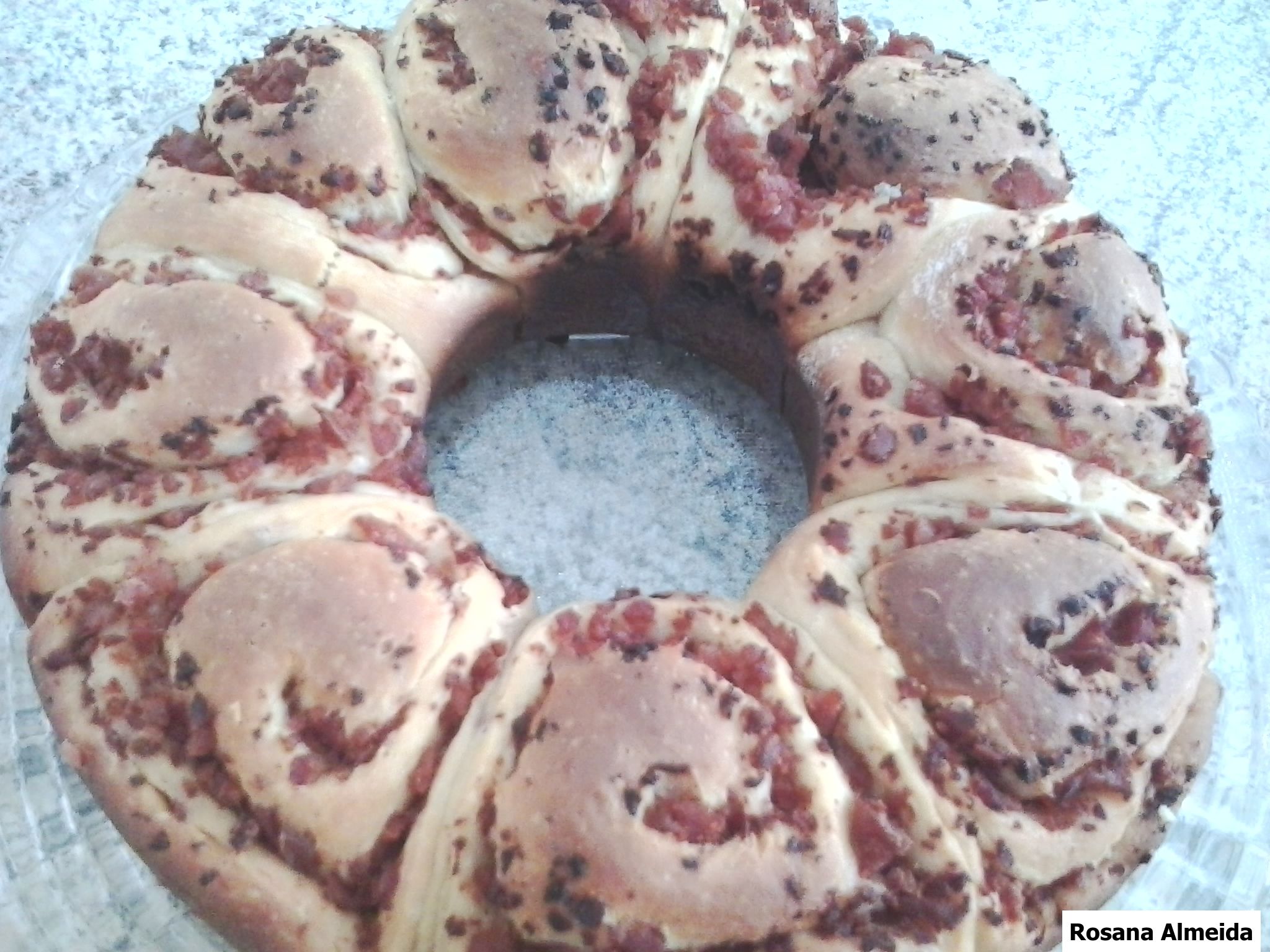 Rosca de calabresa