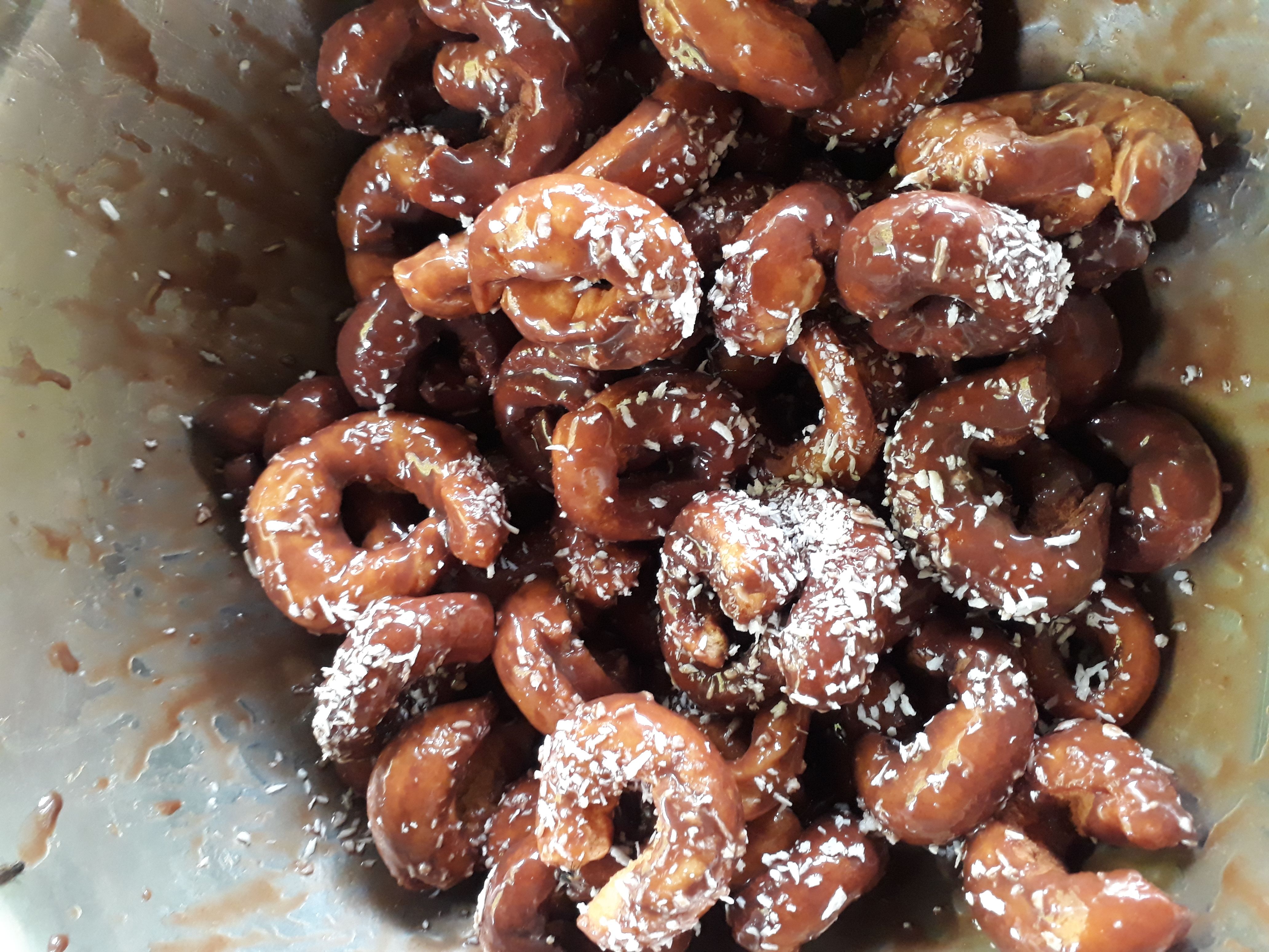 Roscas fritas rápida e prática