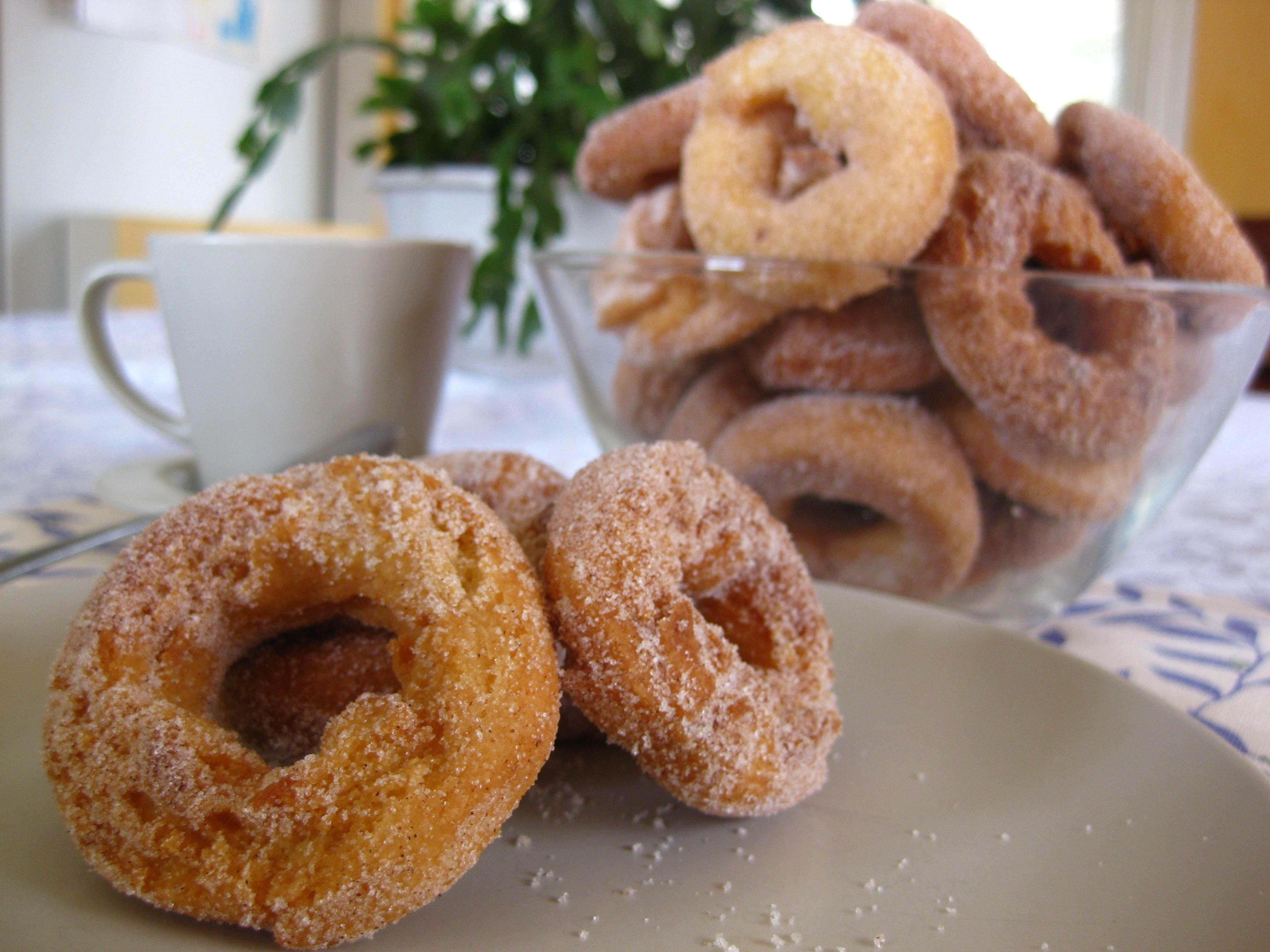 Rosquinha frita super fácil para o café