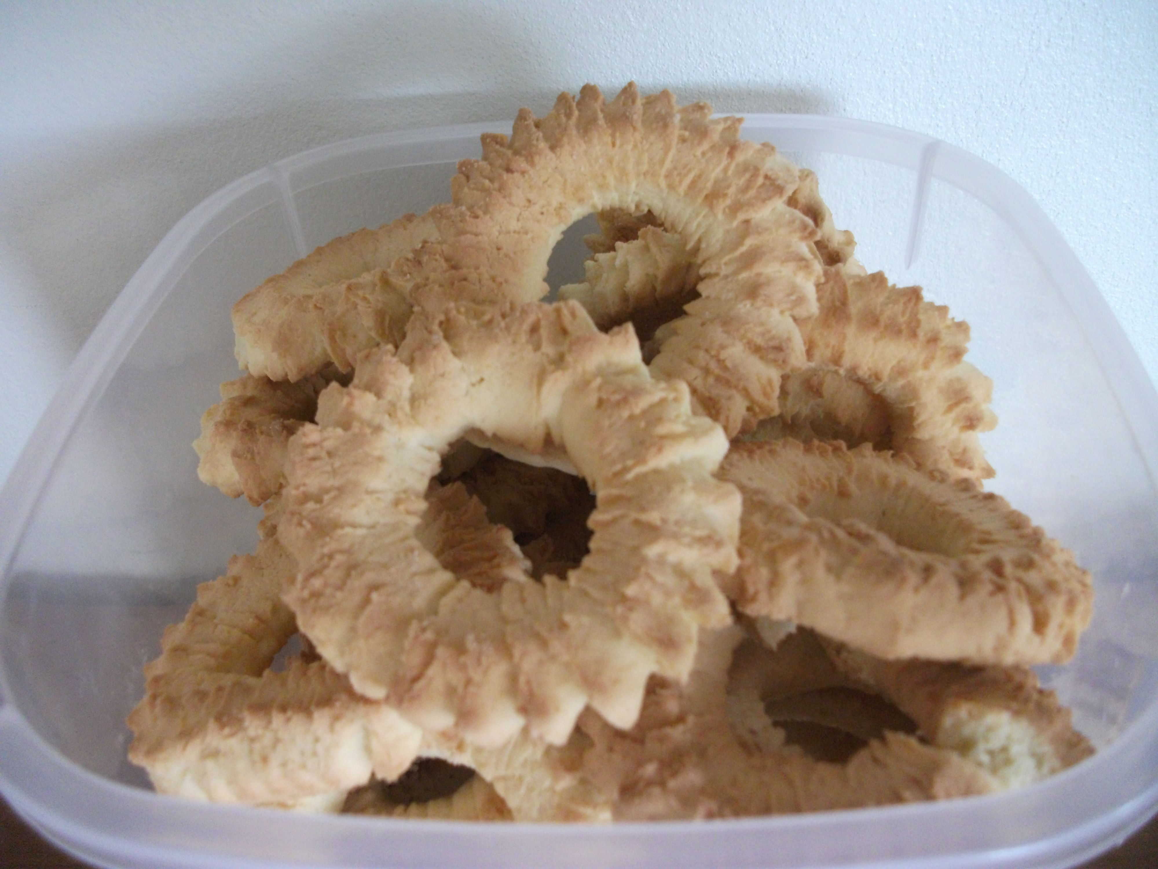 Rosquinhas de farinha de milho