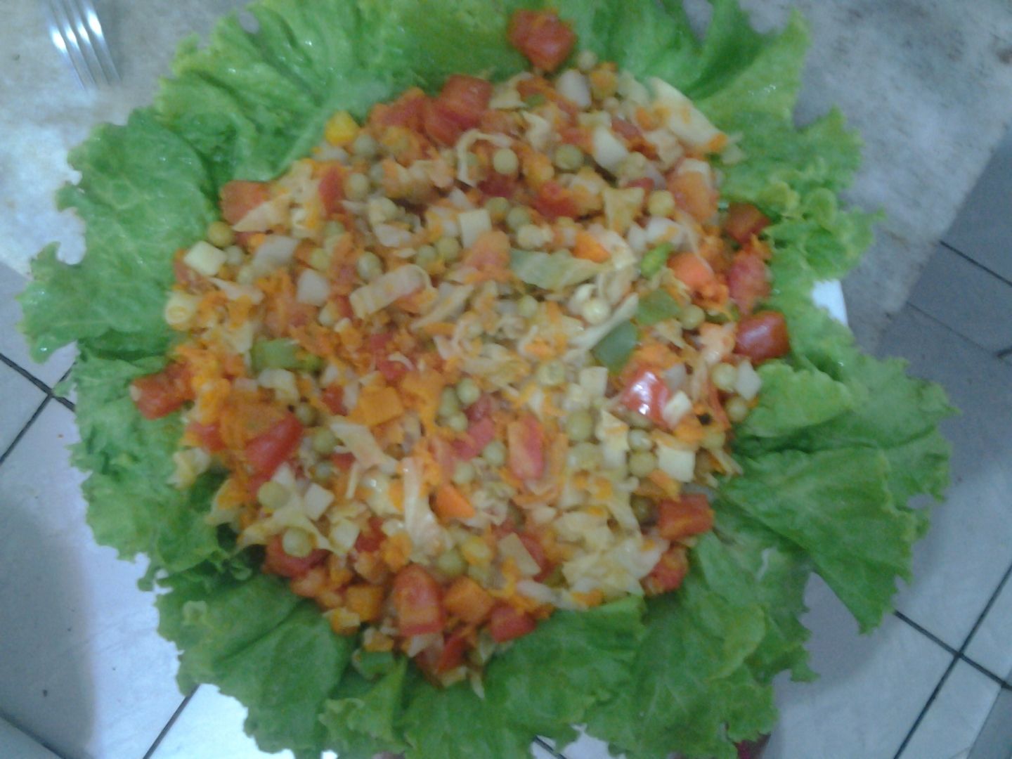 Salada à moda Aline Abas