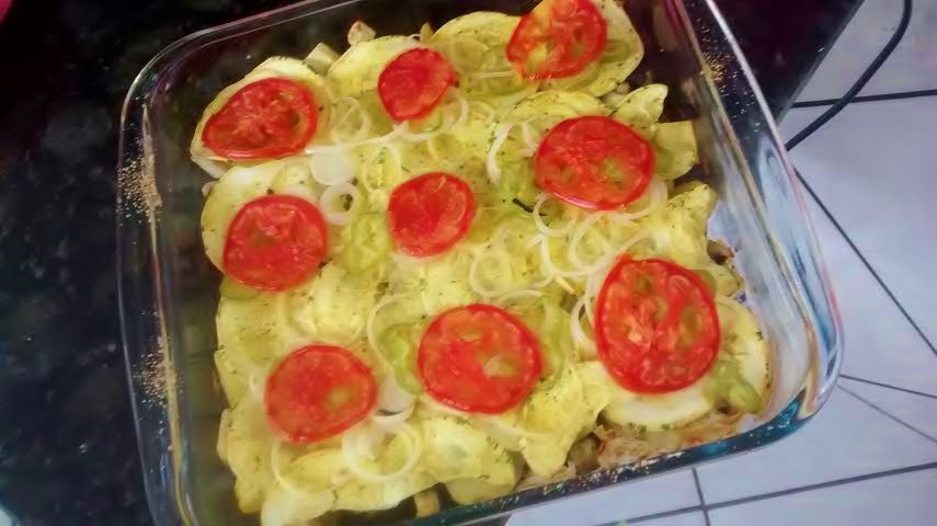 Salada ao forno