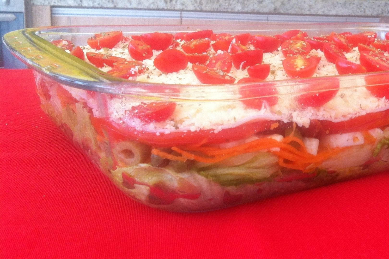 Salada aos pedaços