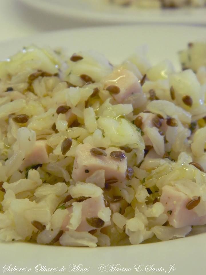 Salada Califórnia de arroz