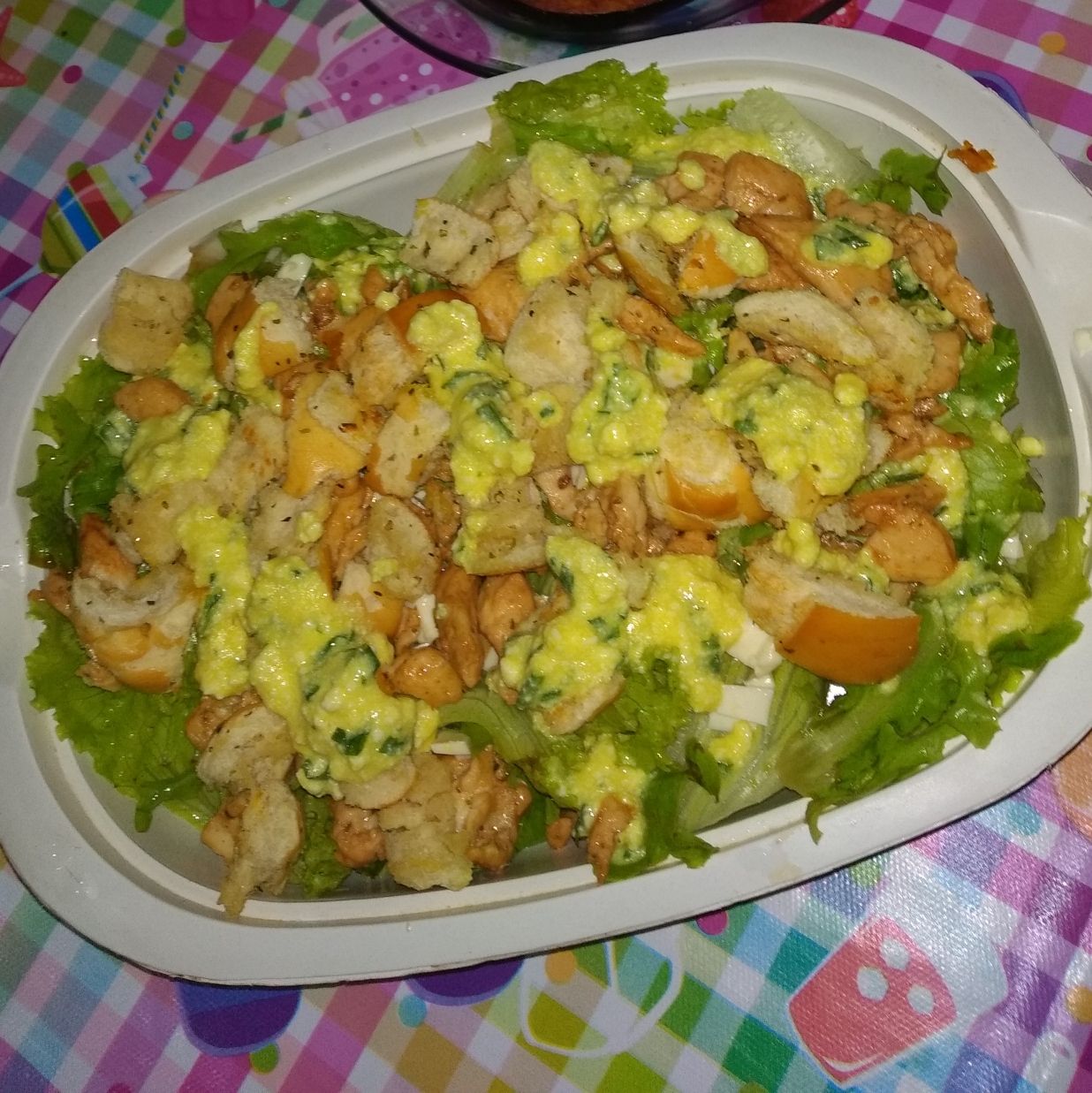 Salada ceasar completa