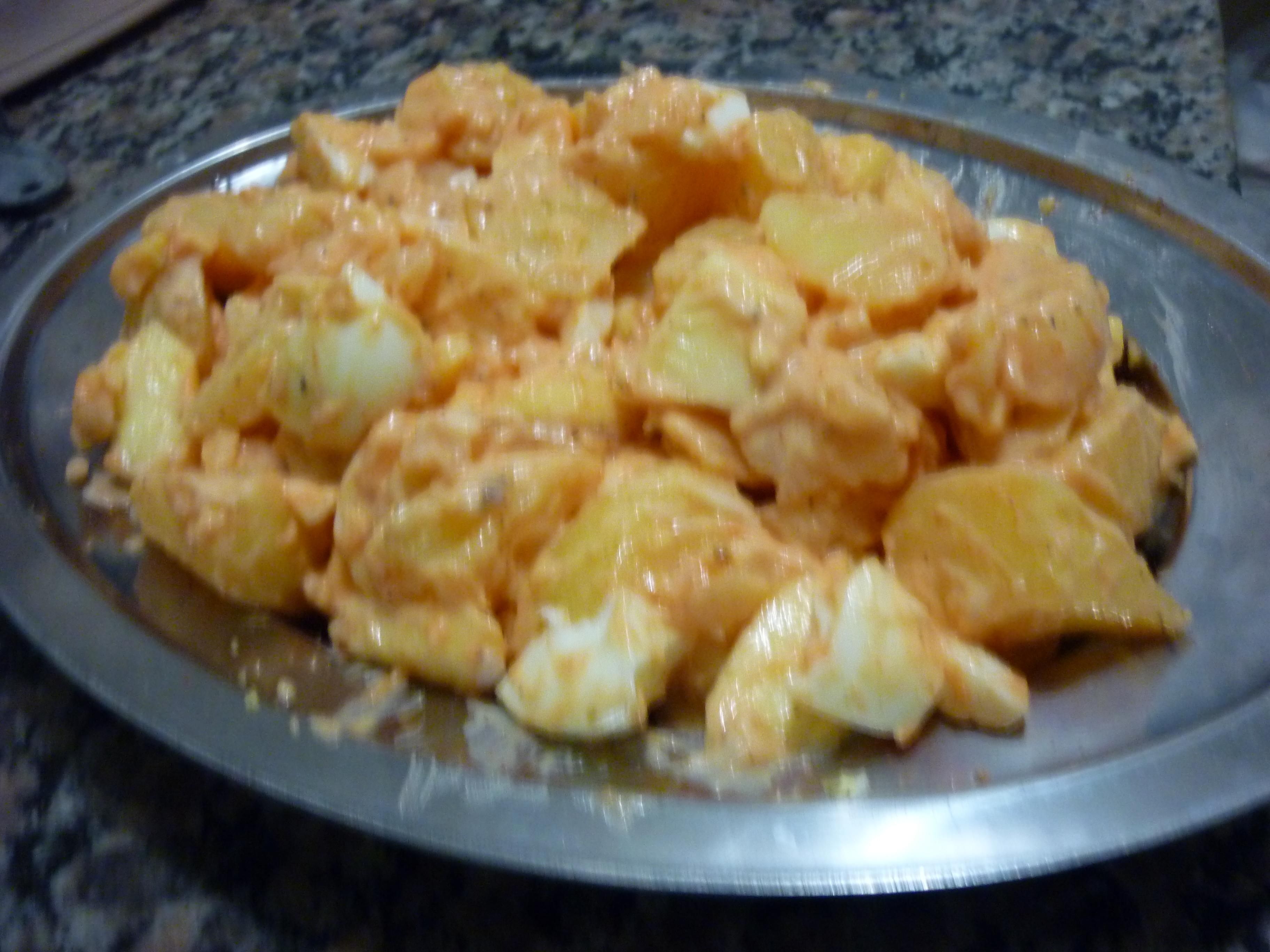 Salada de batata com maionese