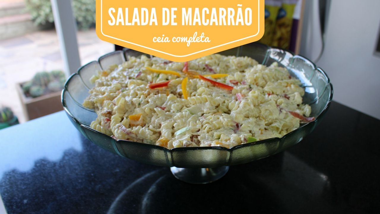 Salada de macarrão Viviana