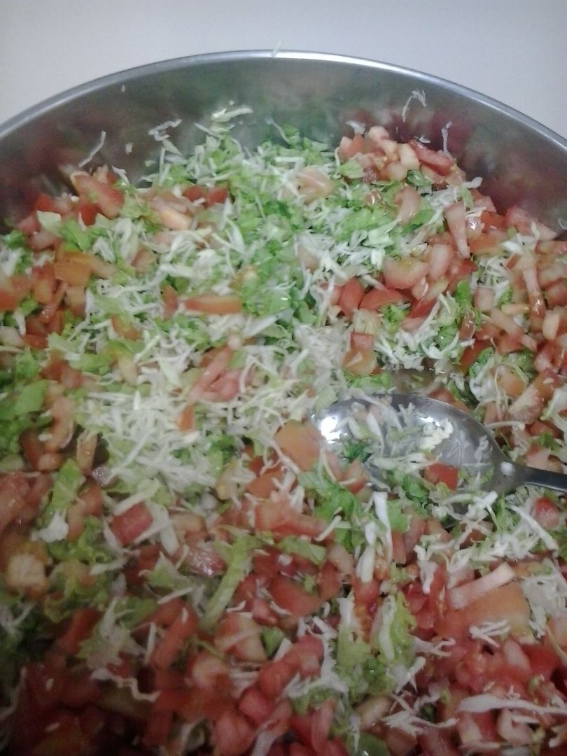 Salada de Rúcula e Manga