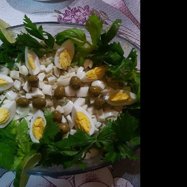 Salada fria de couve-flor