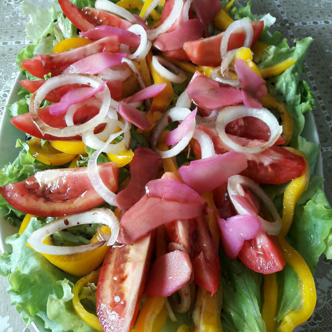 Salada leve e refrescante