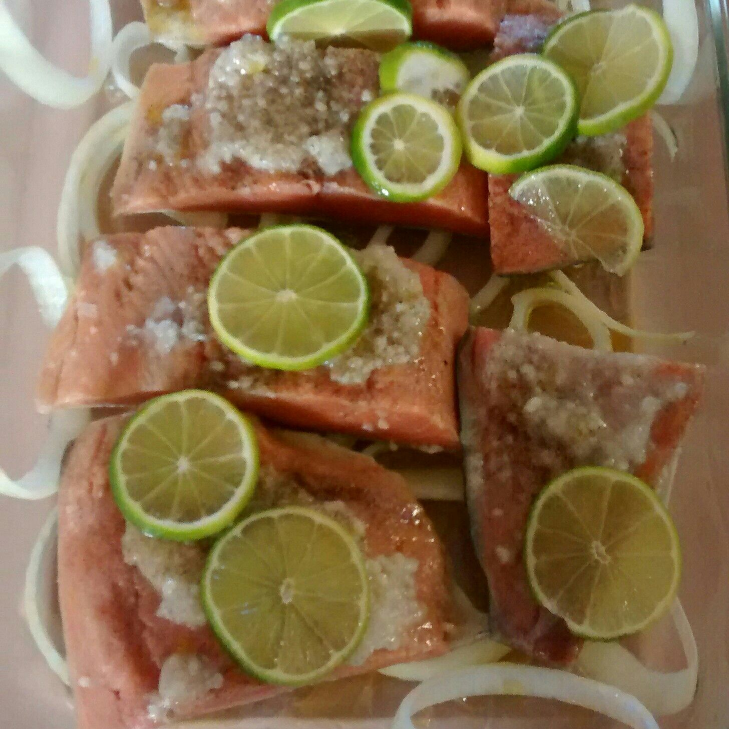 Salmão ao forno do Reges