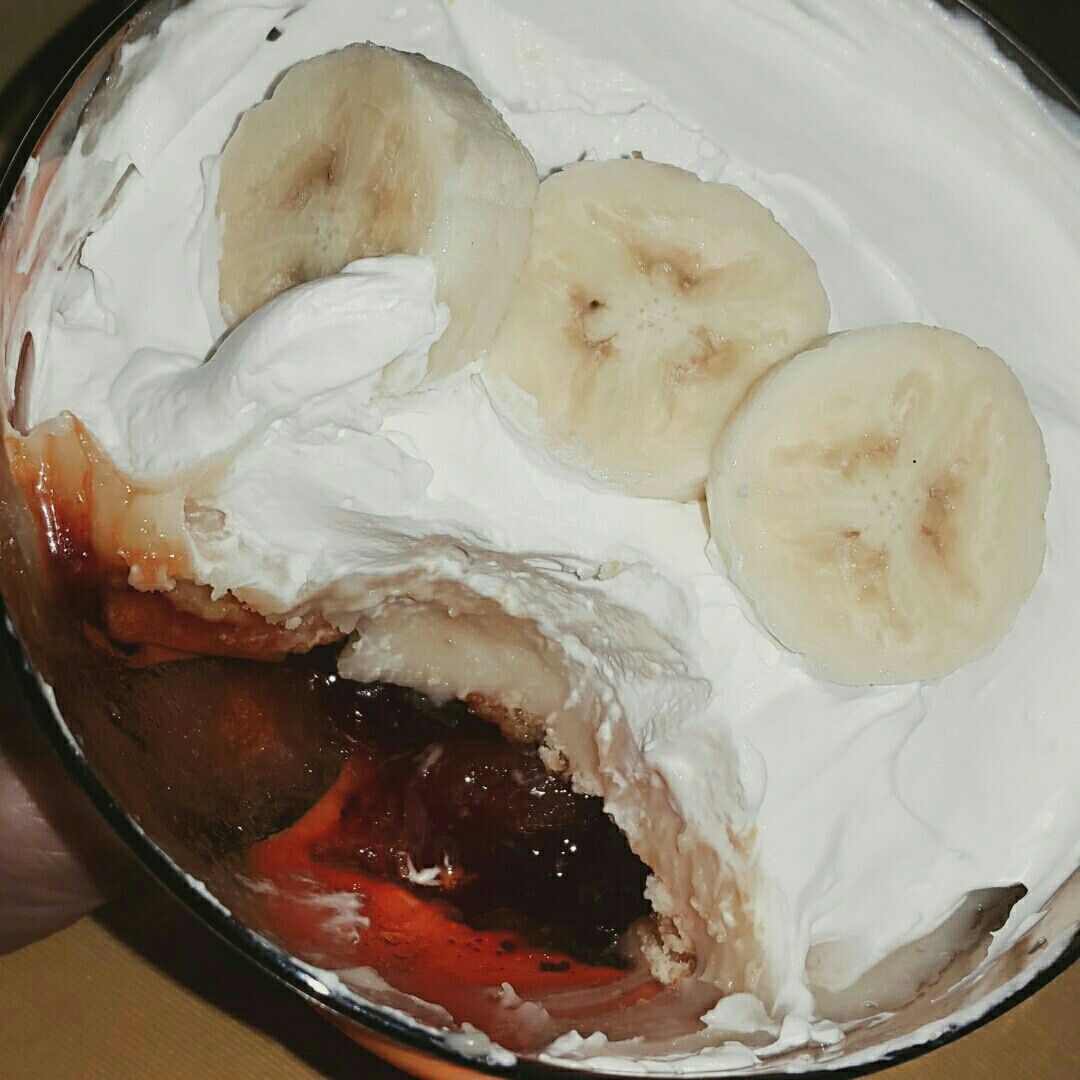 Sobremesa de banana