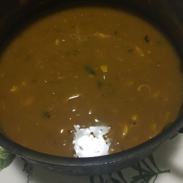 Sopa de abóbora rápida