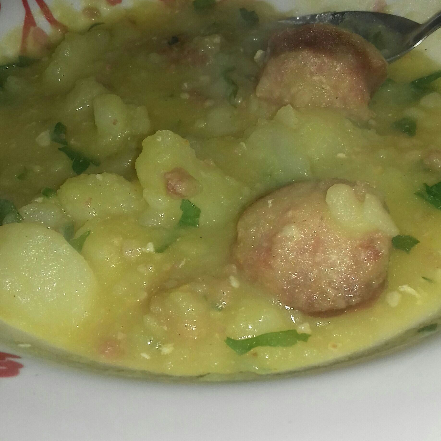 Sopa de batata deliciosa