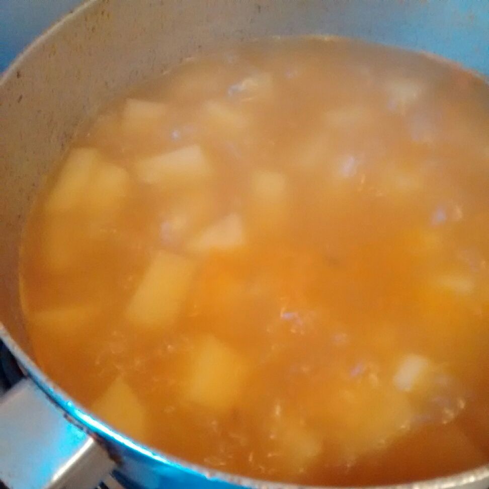 Sopa de batata (muito simples)