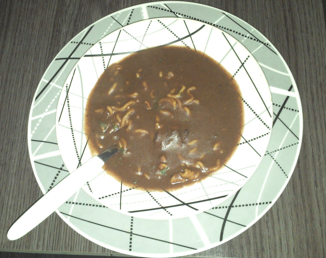 Sopa de feijão delícia