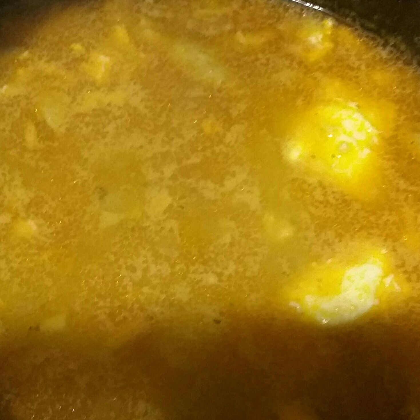 Sopa de frango e bacon cremosa com moranga