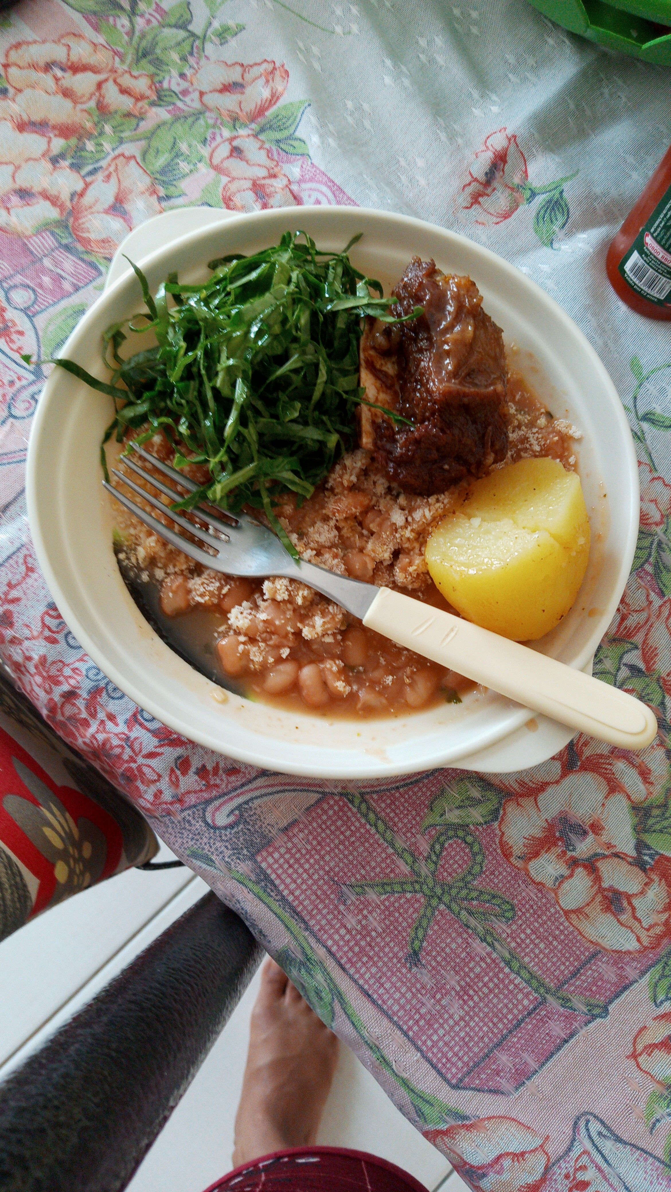 Sopa de fubá cremosa