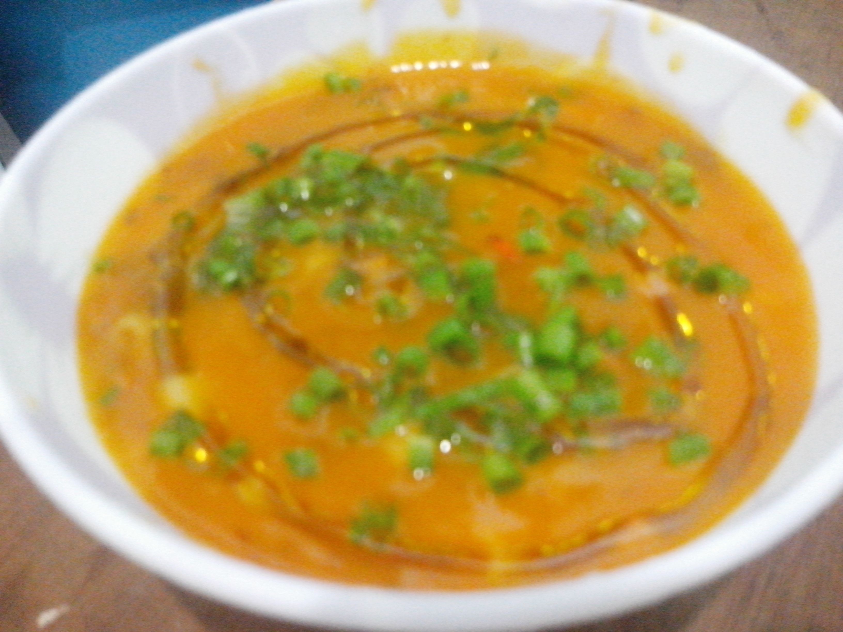 Sopa de legumes cremosa