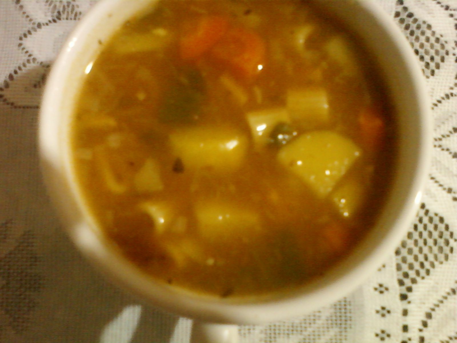 Sopa de panela de pressão