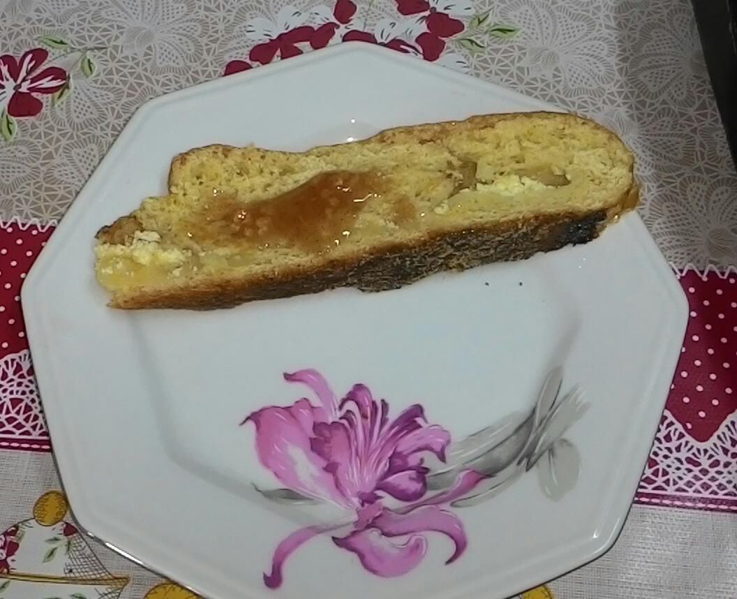 Strudel de kasschmier (requeijão caseiro)