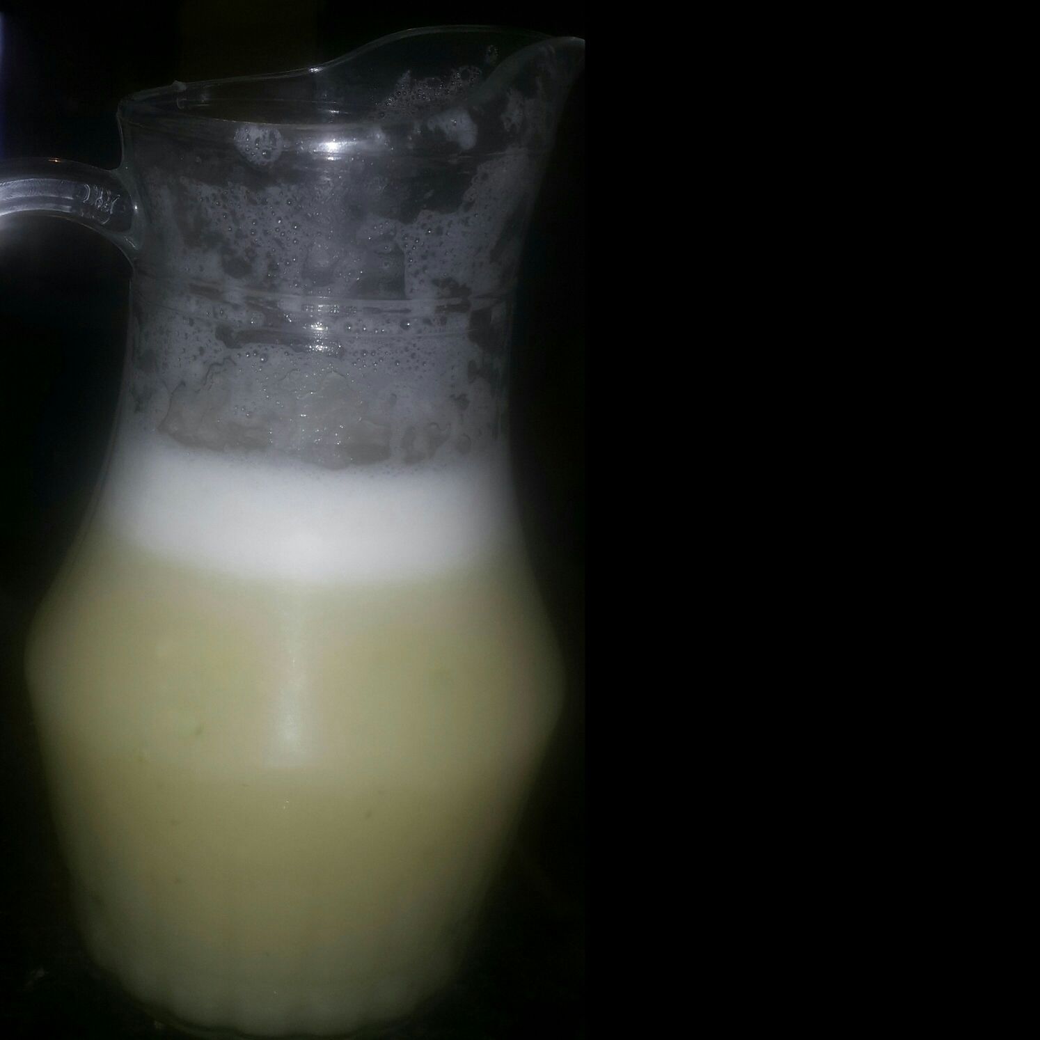 Suco de banana com limão