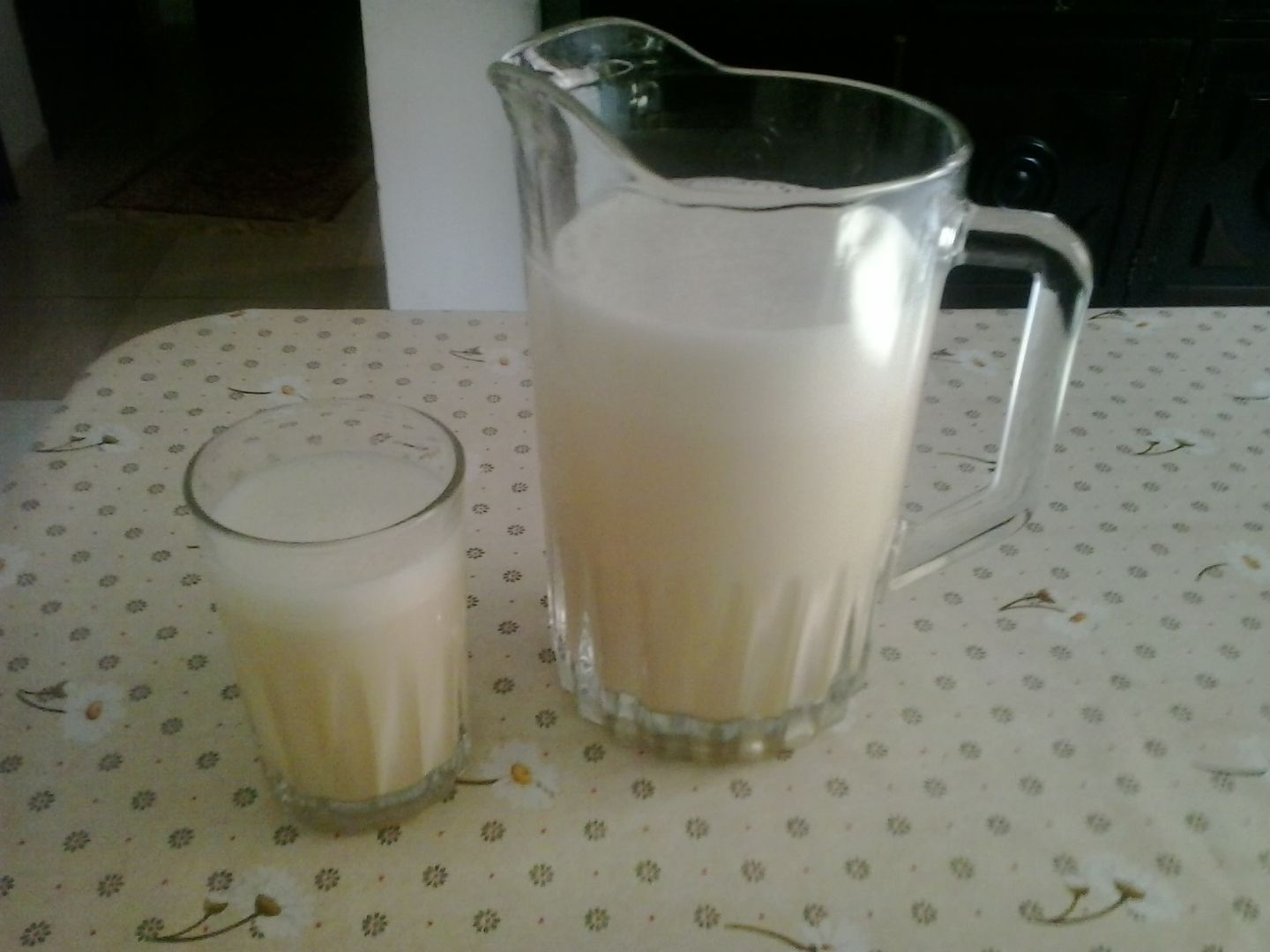 Suco de milho sem lactose