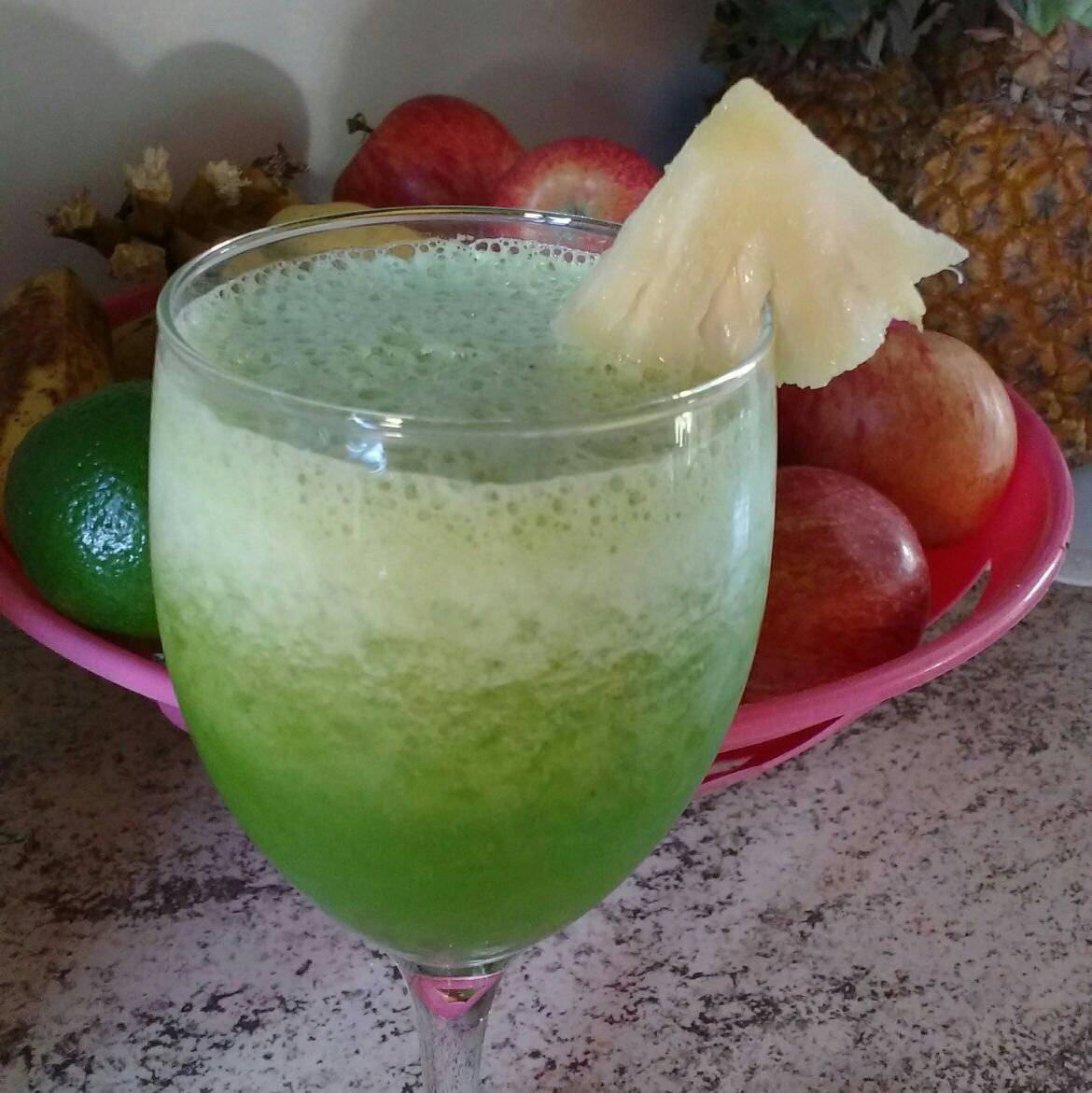 Suco detox verde