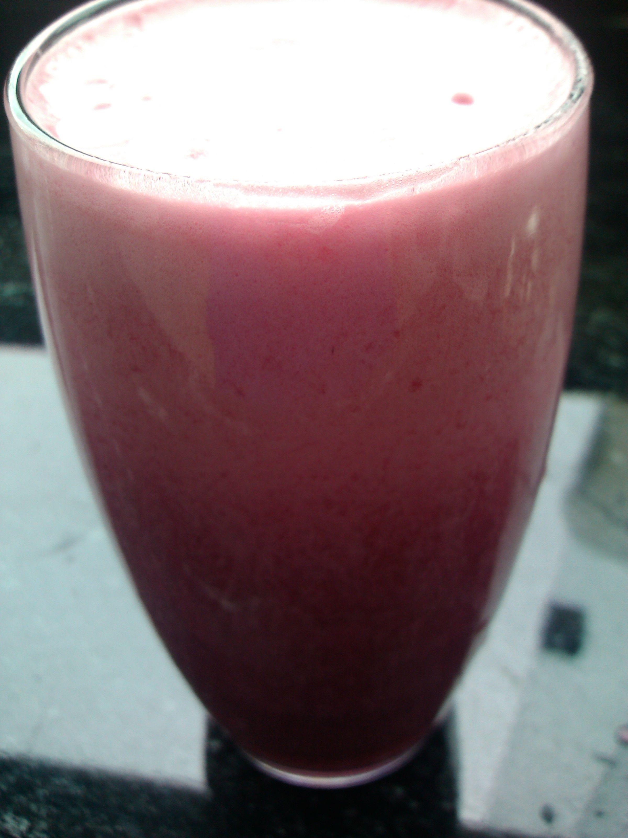 Suco vermelho detox