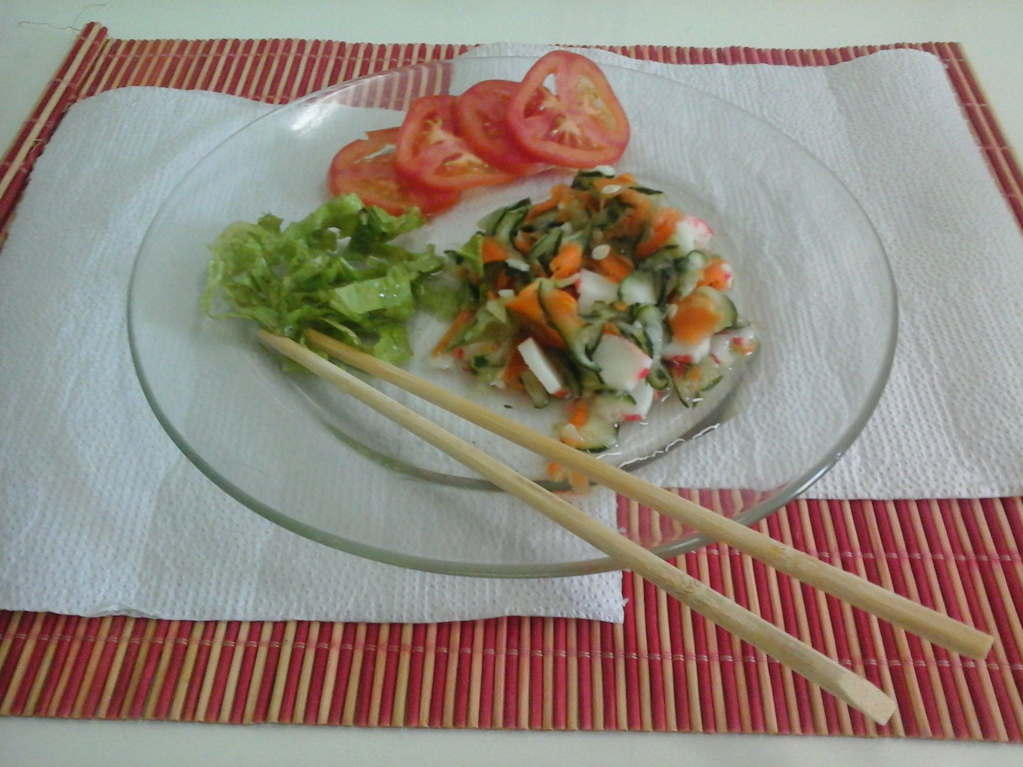 Sunomono (salada de pepinos para sushi)