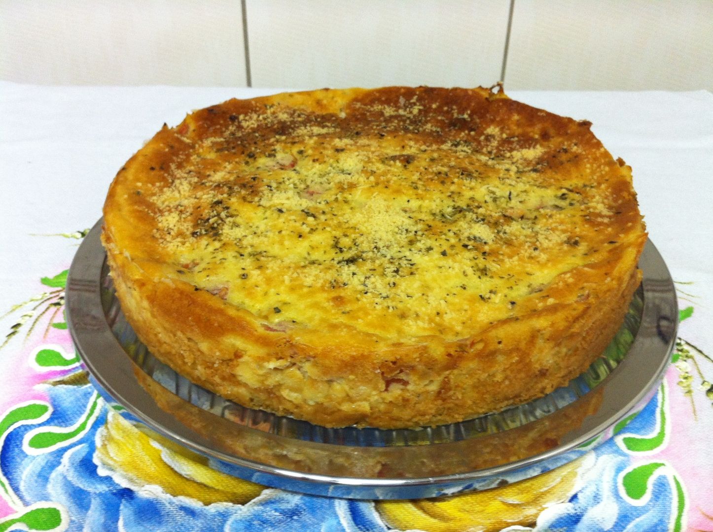 Torta bauru de forno