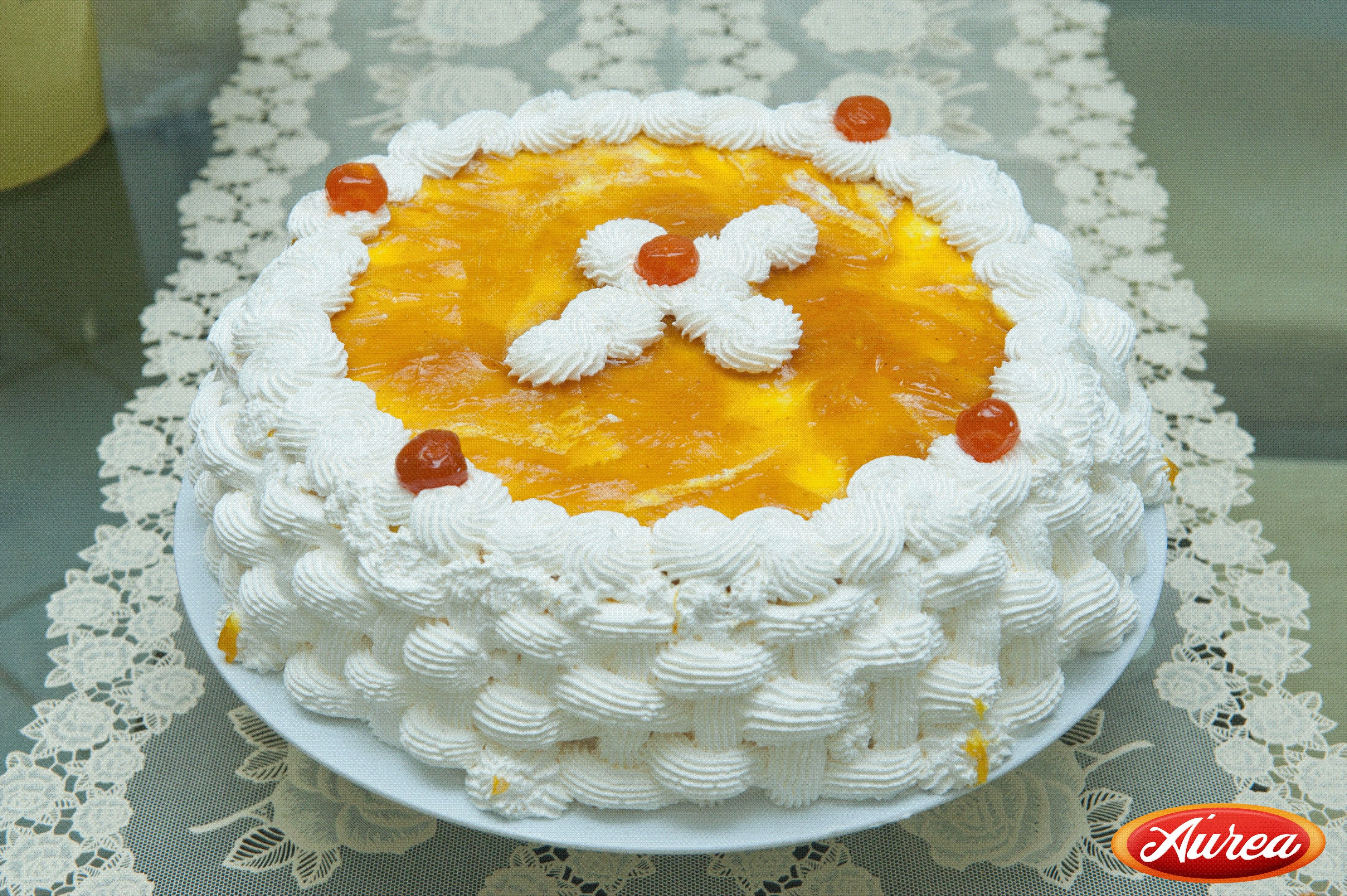 Torta Cremosa de Abacaxi – Áurea