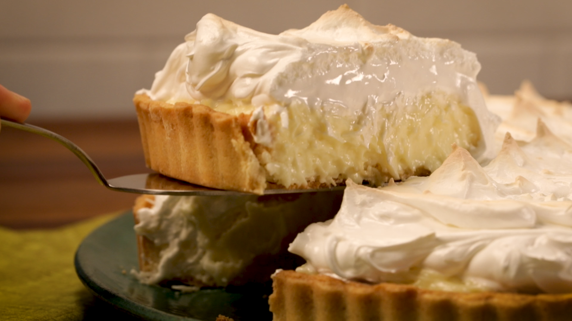 Torta cremosa de coco