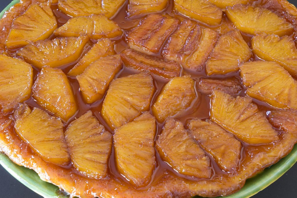 Torta de abacaxi cremosa