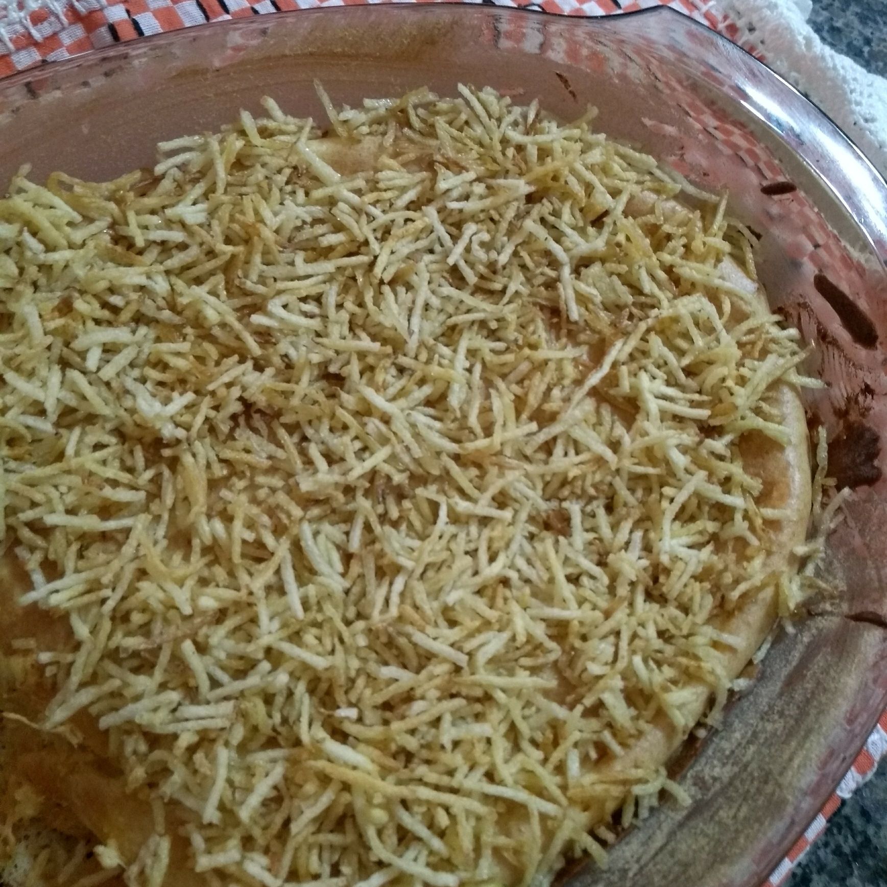 Torta de arroz velho