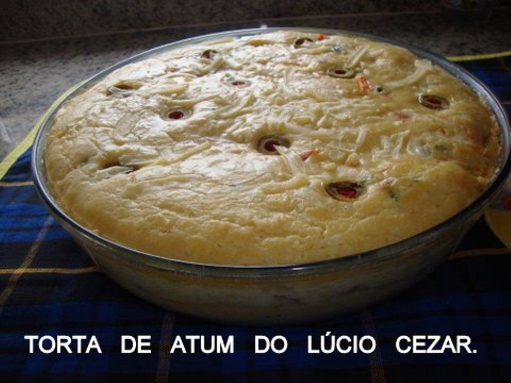 Torta de atum do Lúcio Cezar