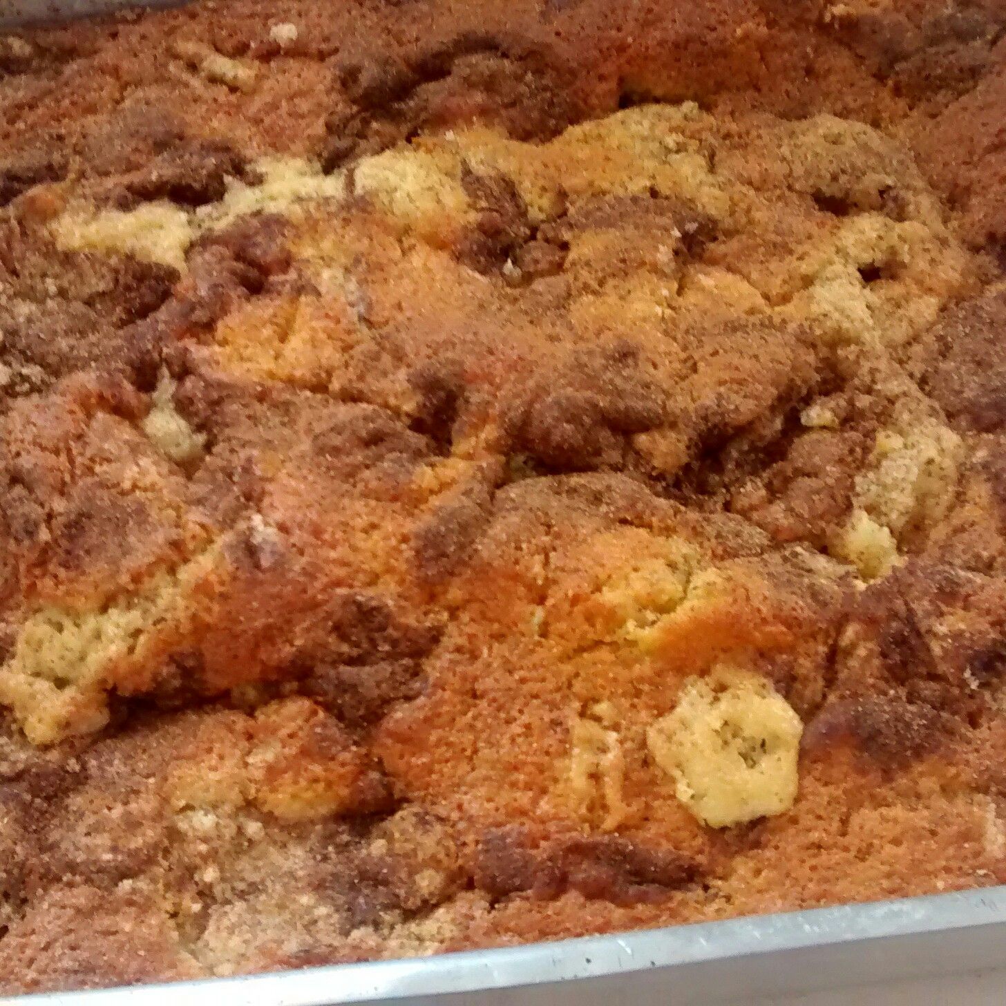 Torta de banana com farofa